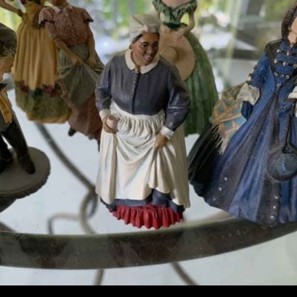 14 GONE WITH THE WIND FRANKLIN MINT FIGURINES